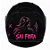 Adesivo de Capacete Moto Personalizado 14cmx14cm prova dagua - Imagem 1