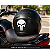 Adesivo Capacete Personalizado Moto Exclusivo Caveira 14x14cm Resistente - Imagem 7