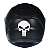 Adesivo Capacete Personalizado Moto Exclusivo Caveira 14x14cm Resistente - Imagem 1