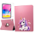 Capa Giratória Personalizada Unicórnio + Película P/iPad 10a 11a A16 Geração 10.9 A2777 - Imagem 1