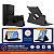 Kit Capa Giratória Anti Impacto + Película Hidrogel Fosca p/Tablet Samsung A11+ Plus Tela 11 - Imagem 9