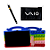 Kit Capa Pop It + Película Anti Risco Infantil Caneta Personalizada p/ Tablet VAIO TL10 10.4 - Imagem 1