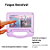 Película Vidro Resistente  + Caneta Touch Personalizado  p/ Tablet Multi Nb416 Infantil Frozen - Imagem 8