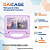 Película Vidro Resistente  + Caneta Touch Personalizado  p/ Tablet Multi Nb416 Infantil Frozen - Imagem 2