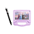 Película Vidro Resistente  + Caneta Touch Personalizado  p/ Tablet Multi Nb416 Infantil Frozen - Imagem 1