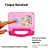Película Vidro + Caneta Personalizado Castelo Rosa p/ Tablet Multi NB418 Infantil Princesa - Imagem 5