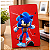 Kit Capa Giratória Personalizada Sonic + Película p/ Tablet Positivo Vision Tab 7 - Imagem 6