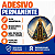 Adesivo Nossa Senhora Aparecida Verniz Prova D'agua Brihlo - Imagem 2