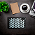 Capa para Tablet Xiaomi Redmi Pad 2  Respiravel Protetora Geometrica Triangular Preta - Imagem 7