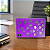 Capa Slim Case para Tablet Xiaomi Poco Pad M1 12.1 Duravel Resistente Roxo Estrela Coração - Imagem 7