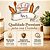 Kit com 6 Rótulos Personalizados para Potes Adesivo Facil de Colar Cozinha - Imagem 4