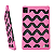 Capinha Capa  rosa para tablet vaio tl10 10.4 Respirável Durável Ondas - Imagem 7