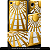 Capa Case Slim Dourada Sol p/ Tablet Samsung Galaxy A11 8.7 - Imagem 3