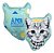 Almofada Purr Gato 35x27cm - Imagem 1