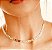 Colar Choker Escama - Dourado - Antialérgico - Imagem 2