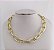 Colar Choker Corrente Elos - Dourado - Antialérgico - Imagem 3