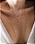 Colar Yasmin Ouro 18 k Longo - Imagem 1