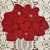 Quadro de assinaturas para casamentos Floral em Vermelho - Imagem 2