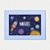 Kit com 4 Quadros Infantis Personalizados Astronauta Foguete - Imagem 4