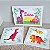 Kit com 3 Quadros Infantis Personalizados tema Dinossauros para meninas - Imagem 2