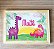 Quadro Infantil - dinossauro para menina - Imagem 2