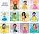 Kit com 4 Quadros Infantis Decorativos Princesas - Imagem 4