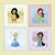 Kit com 4 Quadros Infantis Personalizados Princesas - Imagem 2