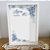 Quadro de Assinaturas para aniversário - folhagem azul - Imagem 2