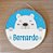 Placa para Porta da Maternidade tema Urso Polar - 25 cm - Imagem 2