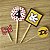Kit para festa tema Minnie (topo de bolo e de docinhos e enfeite de mesa) - Imagem 3