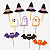 Topo para Docinhos no tema Halloween (com 10 Unidades) - Imagem 1