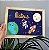 Quadro Infantil Decorativo Astronauta Terra Lua - Imagem 2