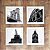 Kit com 4 Quadros Decorativos tema Cidades do Mundo - Imagem 2