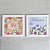 Kit com 2 Quadros Decorativos Infantis Flores e Borboleta Aquarelado - Imagem 4