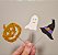 Topo para Docinhos em EVA brilho/glitter no tema Halloween (com 12 Unidades) - Imagem 1