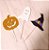 Topo para Docinhos em EVA brilho/glitter no tema Halloween (com 12 Unidades) - Imagem 2
