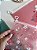 Pasta A4 Flores com Fechamento ZipLock - Rosa Claro - Imagem 2
