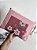 Pasta A4 Flores com Fechamento ZipLock - Rosa Escuro - Imagem 3
