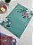 Pasta A4 Flores com Fechamento ZipLock - Verde - Imagem 1