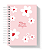 Caderno Reposicionável: Seja Forte e Corajosa Flores - Imagem 1