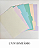 Kit com 6 Divisórias Reposicionáveis - UNIVERSITÁRIO - Coloridas - Imagem 1