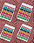 Sticker Book- 50 Cartelas de Adesivos - Caderninho Essência A6 - Adesivos Funcionais e Decorativo - Imagem 8