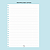 Refil de Caderno Reposicionável - 90g/m² 30 Folhas - A5/Colegial/Universitário - Imagem 6