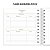 Planner Quadradinho - Sem Data Anual - Florzinha - Imagem 2