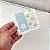 Kit Azul Florzinha - Planner, Marca Página, Adesivos, Popnotes, Chaveiro Post it e Bloco de Notas - Imagem 15