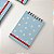 Kit Azul Florzinha - Planner, Marca Página, Adesivos, Popnotes, Chaveiro Post it e Bloco de Notas - Imagem 16
