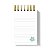 Kit Azul Florzinha - Planner, Marca Página, Adesivos, Popnotes, Chaveiro Post it e Bloco de Notas - Imagem 16
