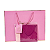 Sacola de Presente Rosa “Com Carinho” com Kit (Cartão + Envelope + Papel Seda) – 37x28x13 cm - Imagem 3