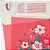 Kit Papelaria Rosa Delicada – 2 Pasta A4 + 1 Marca Texto em Fita + 1 Washi Tape - Imagem 1