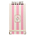 Bloco To Do List Lovely Grace - 80 Folhas 90g - 11,5x22cm com Elástico e Cantoneira Dourada - Imagem 3